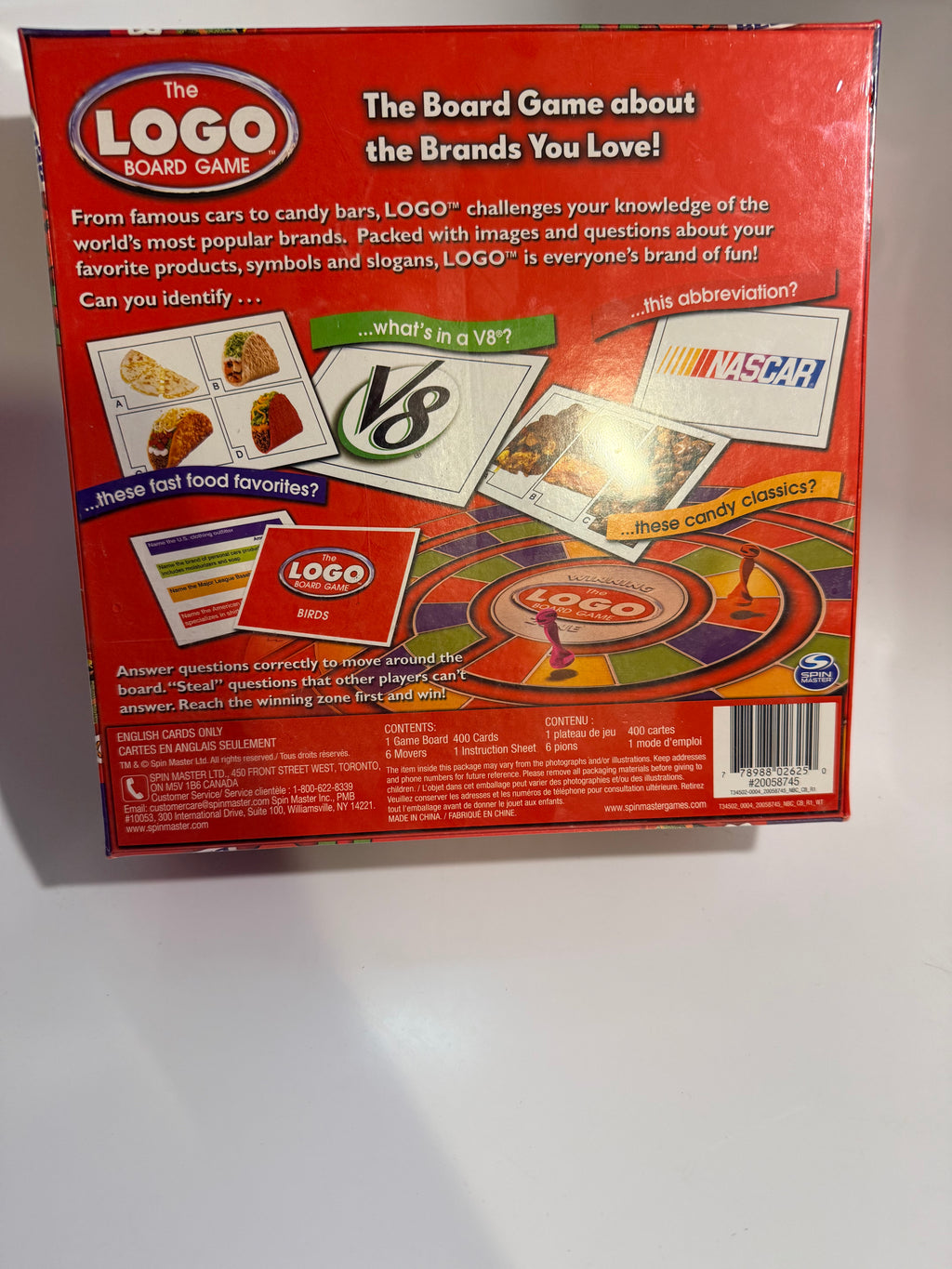 Logo board game NEVER OPENED
