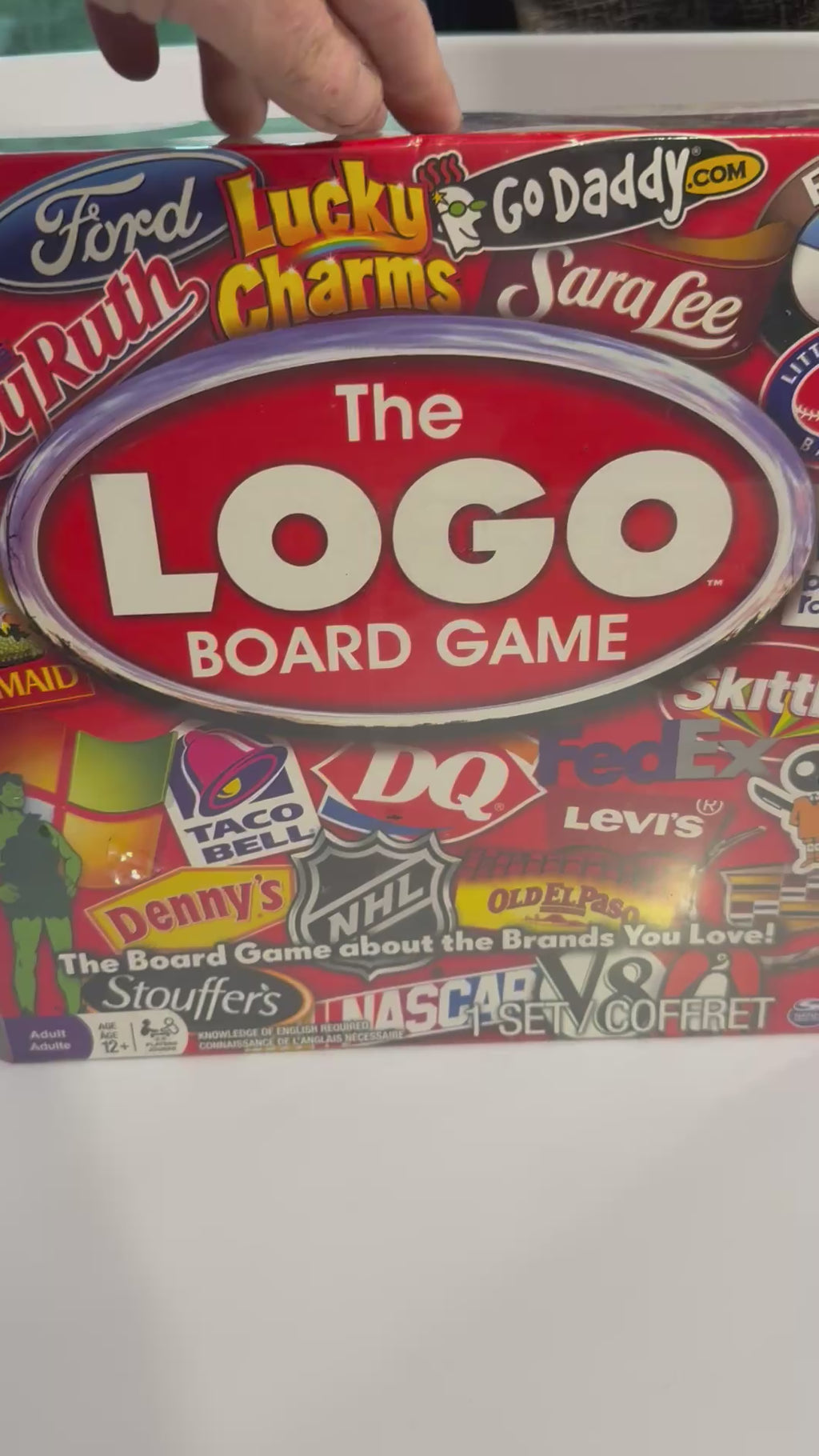 Logo board game NEVER OPENED